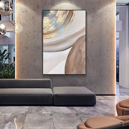Dune Abstract modern art sands celestial contemporary oil painting