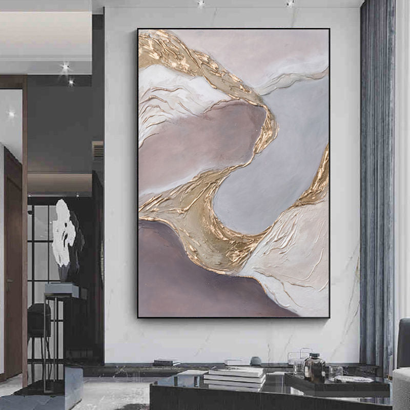 River of Possibility Gold Textured Centerpiece The Urban Narrative